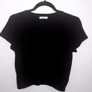 Black Tie Front Tee